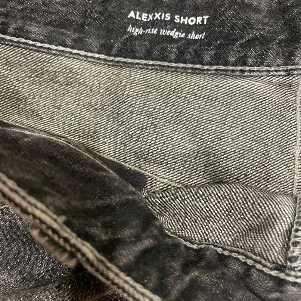 NWT! AGOLDE Alexxis High-Rise Wedgie Shorts - Picture 8 of 10